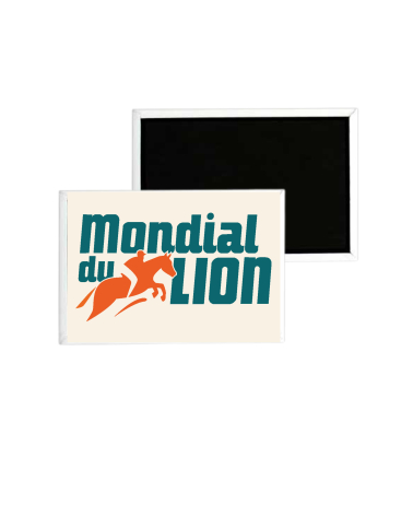 Magnet Mondial du Lion Logo Vert