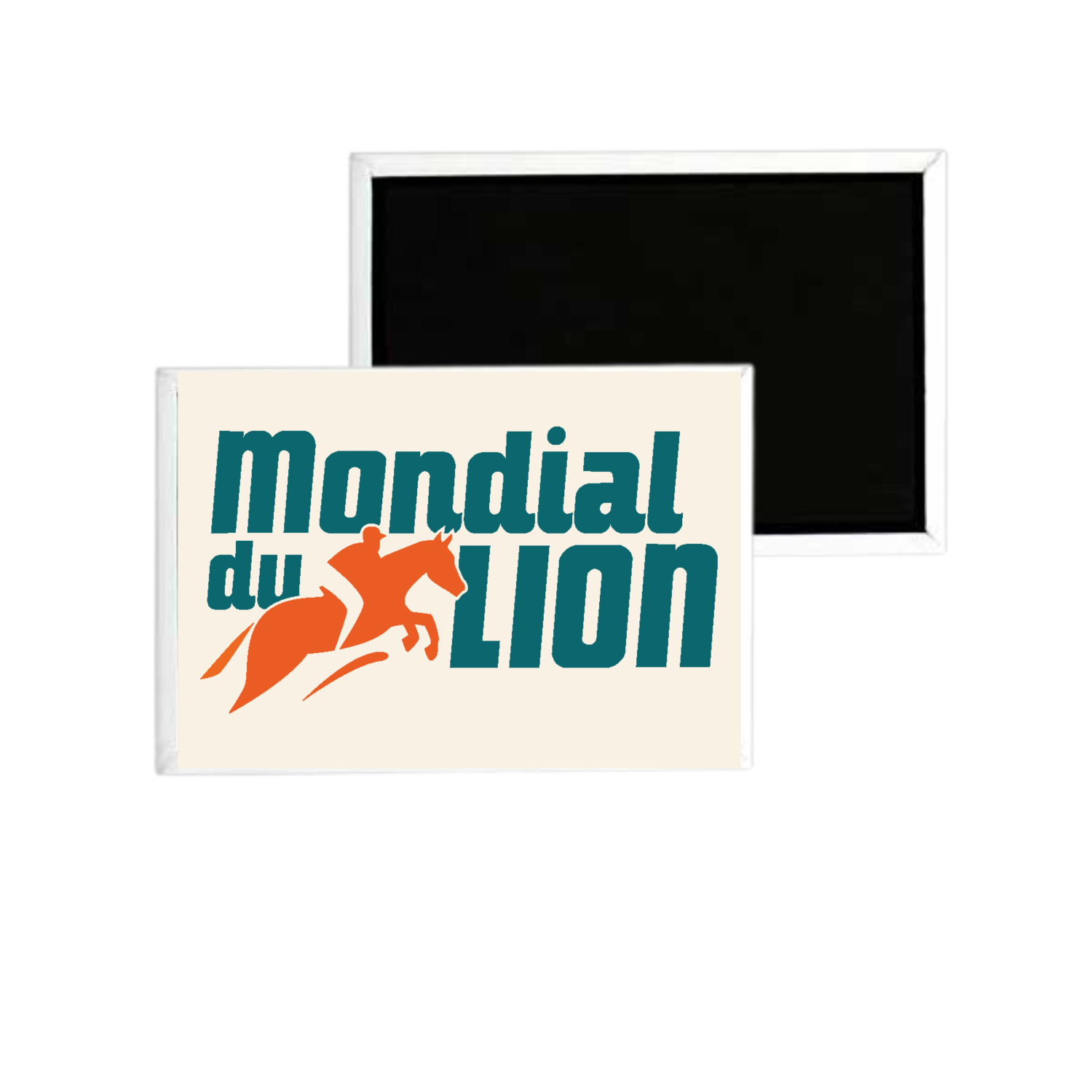 Magnet Mondial du Lion Logo Vert