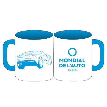 Mug Mondial de l'Auto Ride In Blue