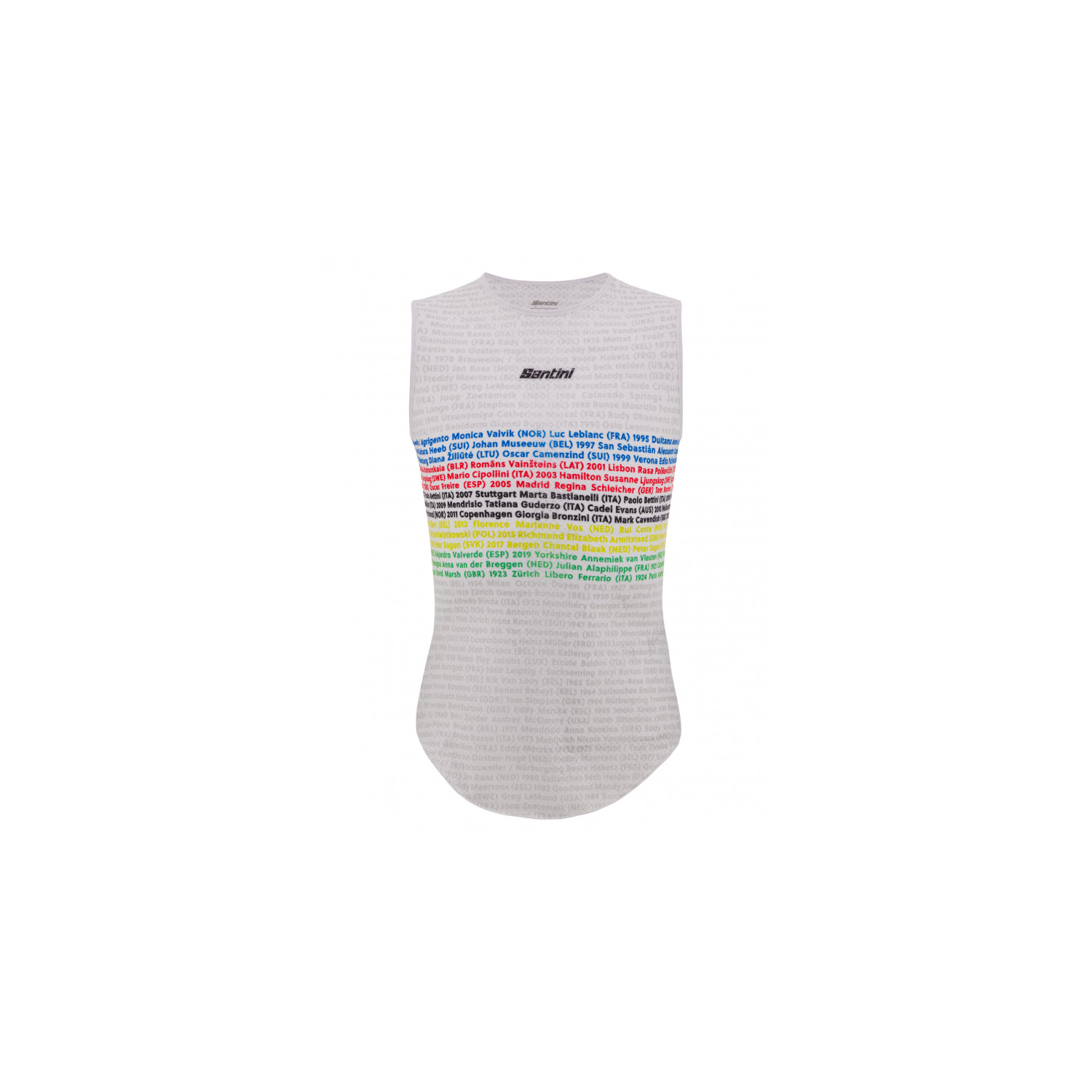 Maillot sans manches  Championnat du monde Master "WORLD"