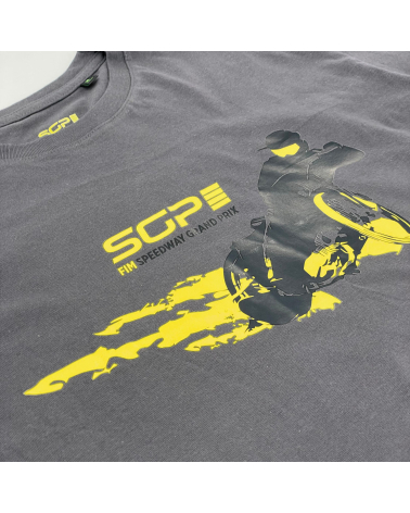 T-shirt Speedway The SGP Bikes Asphalt Unisex Black