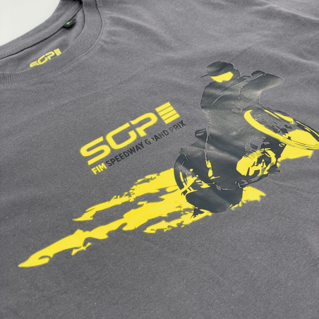 T-shirt Speedway The SGP Bikes Asphalt Unisex Black