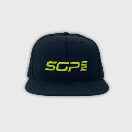 Casquette Speedway LOGO Flat Noir