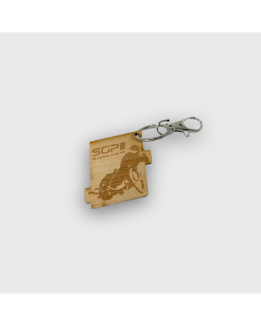 Wooden keychain  Speedway The SGP Bikes