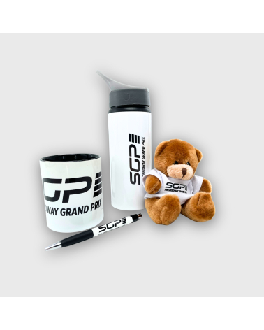 Teddy Bear Speedway Logo Brown