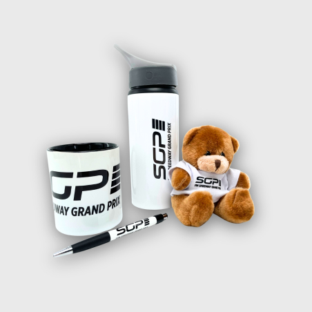 Teddy Bear Speedway Logo Brown