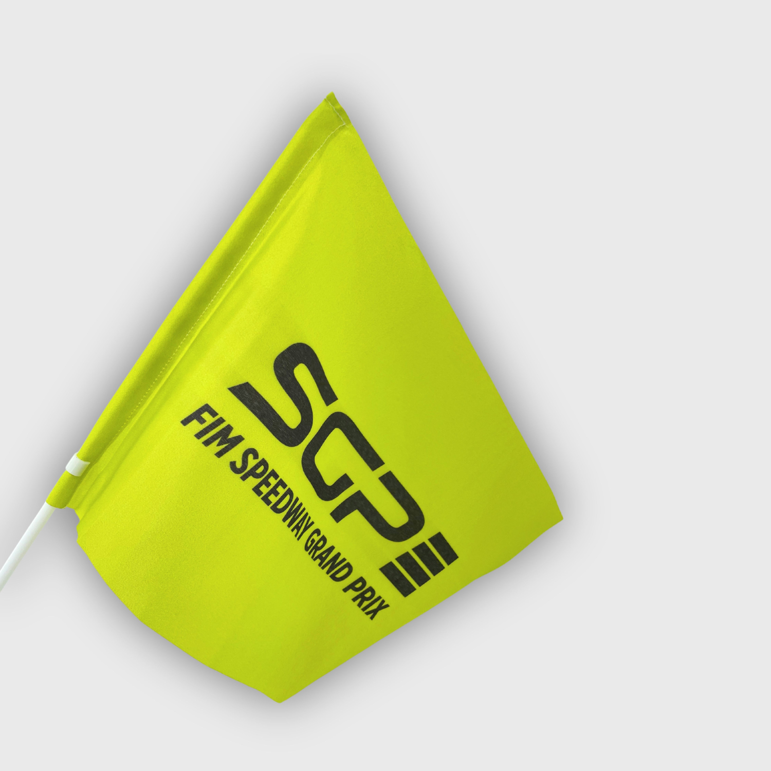 Flag Speedway Logo Yellow