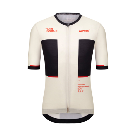 Maillot Cyclisme Paris Roubaix 2025 Santini Mixte
