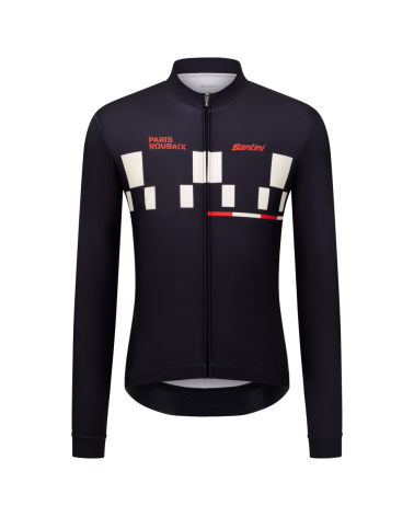 Maillot à Manches Longues Paris Roubaix 2025 Santini