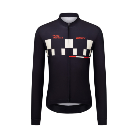 Maillot à Manches Longues Paris Roubaix 2025 Santini