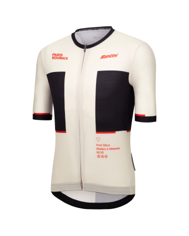 Maillot Cyclisme Paris Roubaix 2025 Santini Mixte