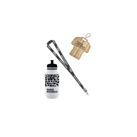 Pack Fan Paris Roubaix  TDC + BIDON + PORTE-CLES BOIS