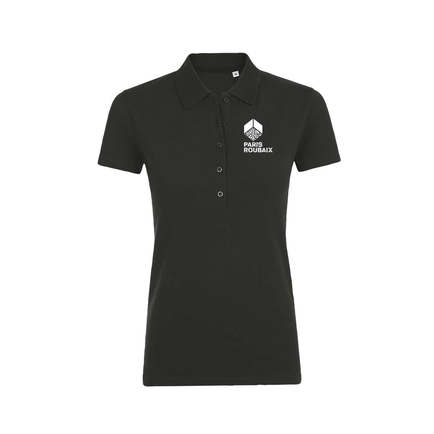 Polo Paris Roubaix Petit Vélo Femme Noir