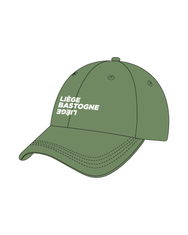 Casquette Liège Bastogne Liège LBL Kaki