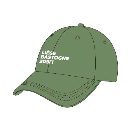Casquette Liège Bastogne Liège LBL Kaki