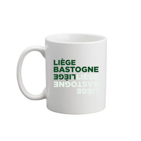 Mug Liège Bastogne Liège L'Envert Blanc