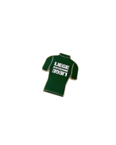 Pin's Liège Bastogne Liège Maillot Vert Et Argenté