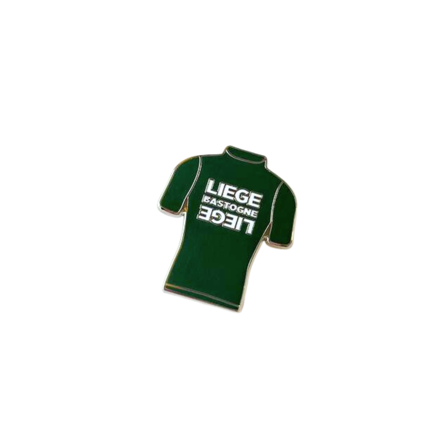 Pin's Liège Bastogne Liège Maillot Vert Et Argenté