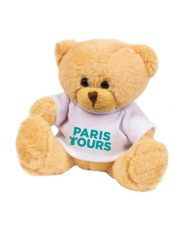 Peluche Paris Tours Ourson Logo