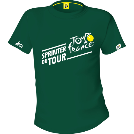 Tour de France Leader Sprinteur du Tour Vert T-shirt