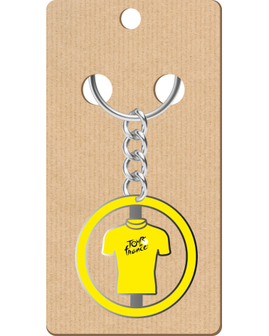 Porte-clés Tour de France Mini-maillot Jaune