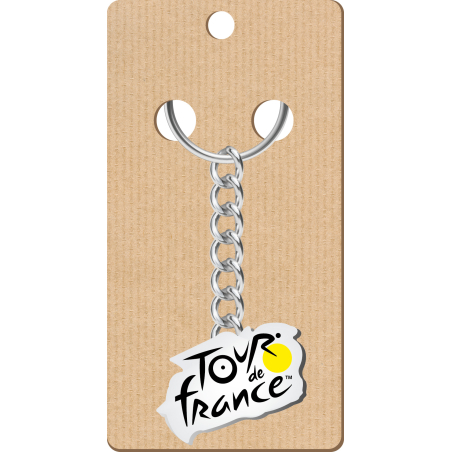 Tour de France Metal Logo Keyring