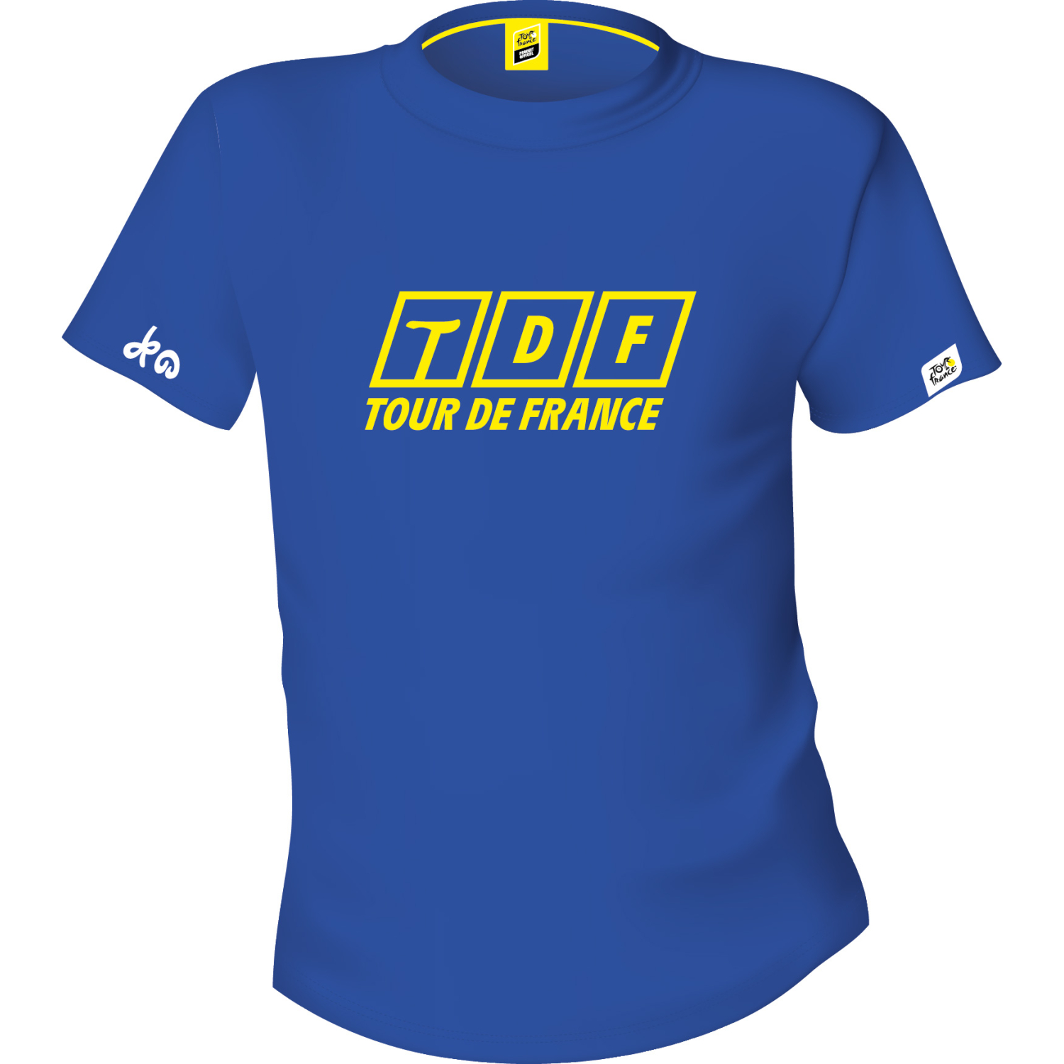 T-shirt Tour de France 2025 Bleu Mixte