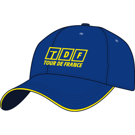 Casquette Tour de France Trucker Bleu