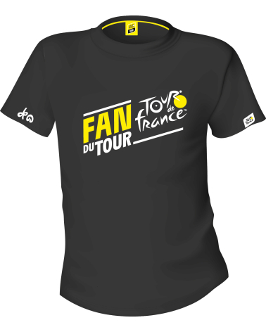 Tour de France Leader Fan du Tour T-shirt Black