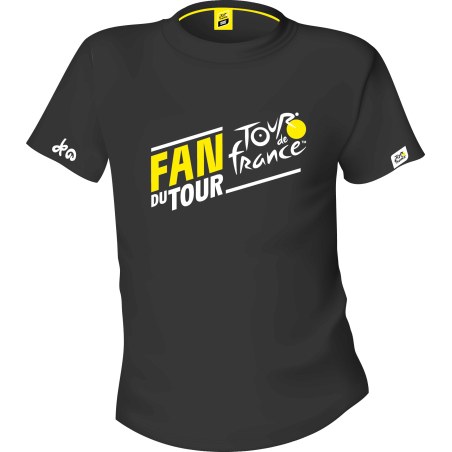 Tour de France Leader Fan du Tour T-shirt Black