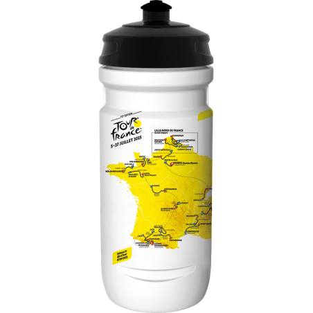Tour De France Map 2025 White Bottle