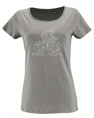 T-shirt Paris-Tours Décalqué Femme