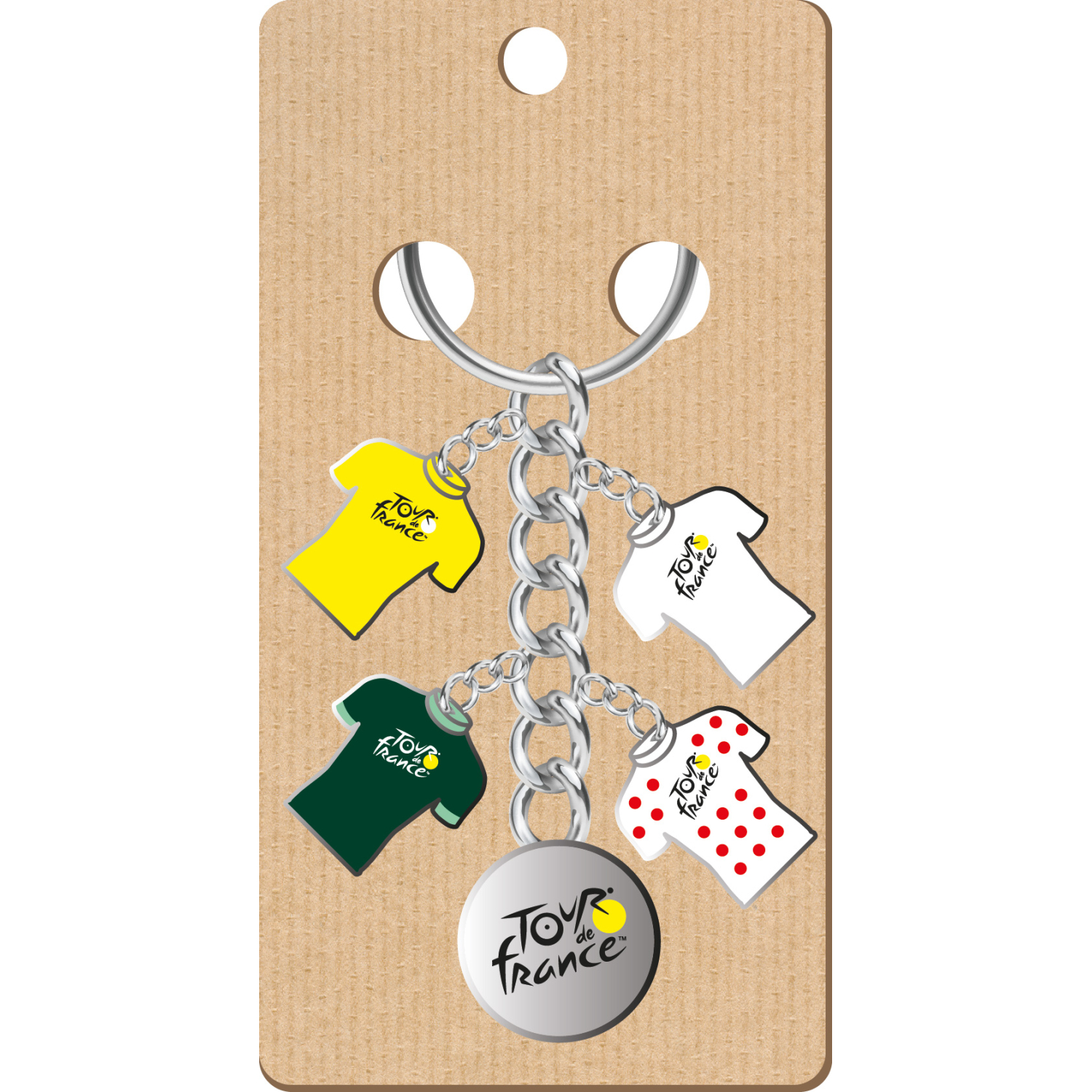 Tour de France Keyring Mini-jersey Green Charm