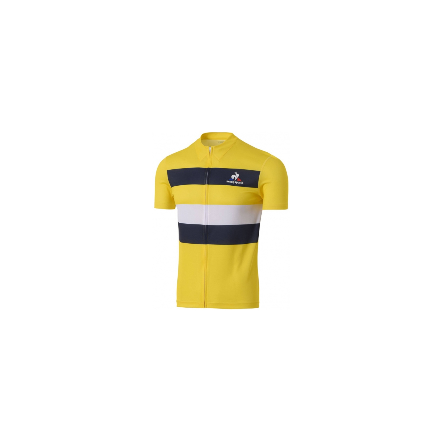 yellow cycling top