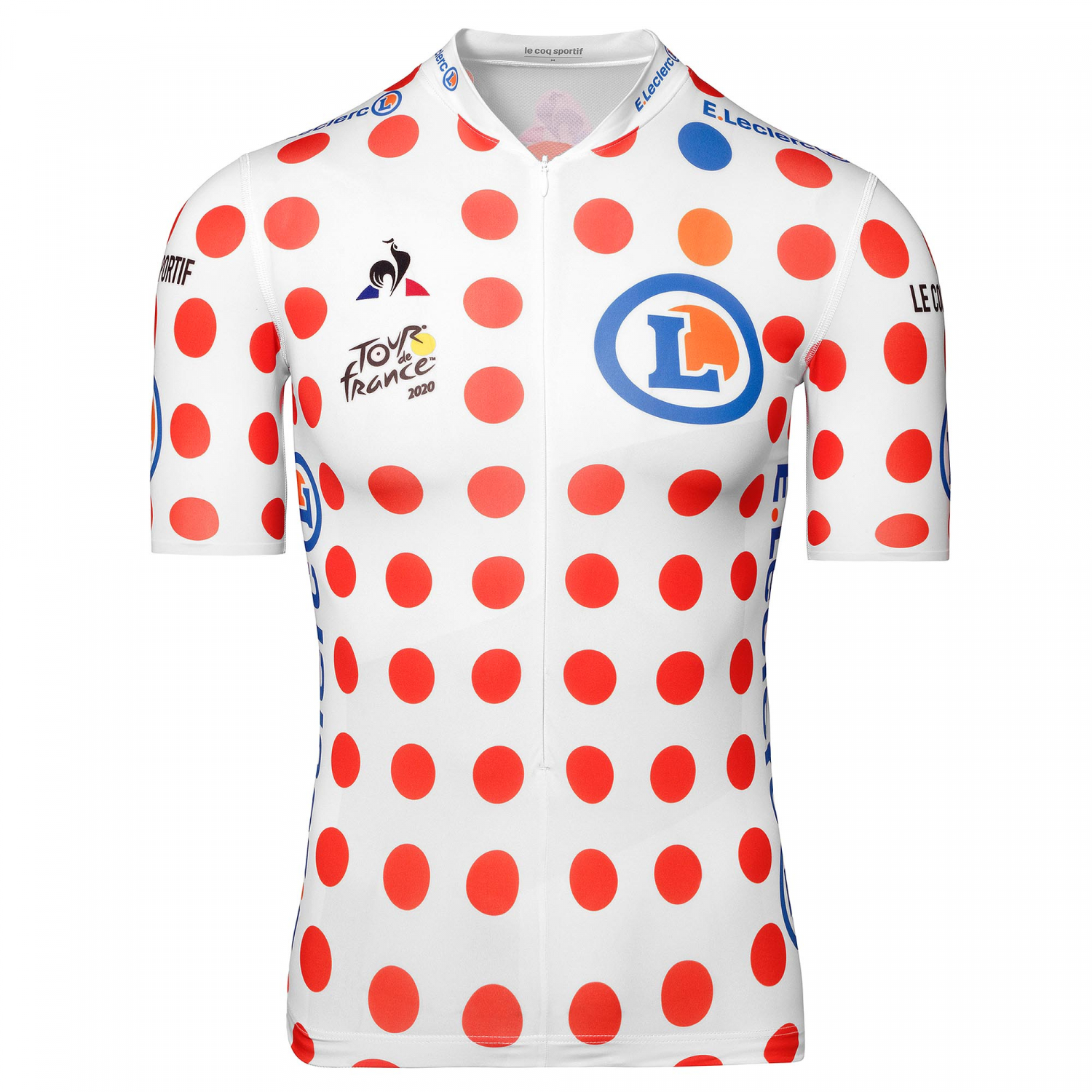 Le Coq Sportif Tour de France "Climber" Polka Dots Cycling Jersey